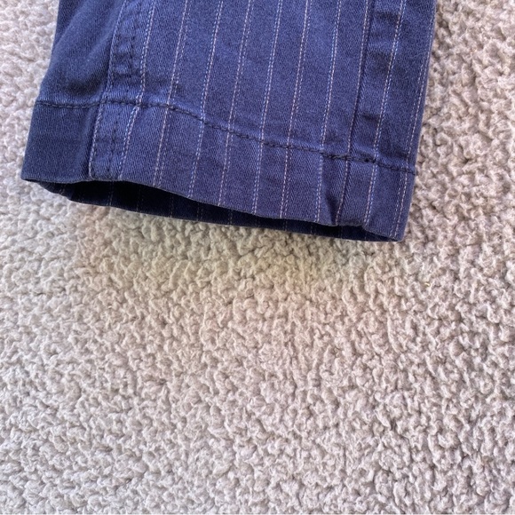 Pilcro and the Letterpress Fit Hyphen Navy Pinstripe Pant Trousers Sz 25 - Picture 5 of 14